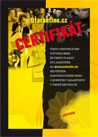 Certifikát Qtarantino.cz